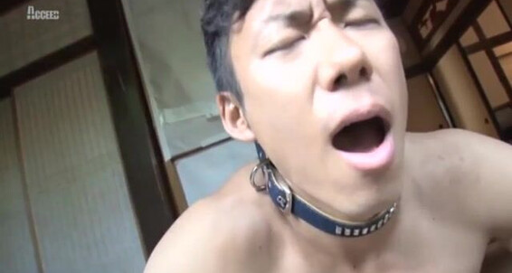Petite Asian boy gives up being human & enjoys wild anal play with wax and toys