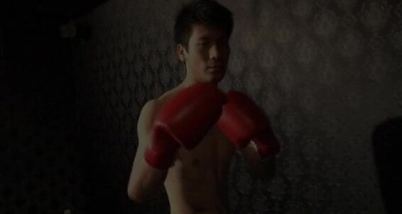 Danji Video's Ikemen Boxer Close-Called bearded dude gets his ass fingered & handjobs rewarded