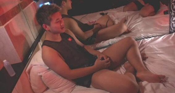Watch as Summer Straight's ass gets fingered, toyed, and pounded by a group of guys