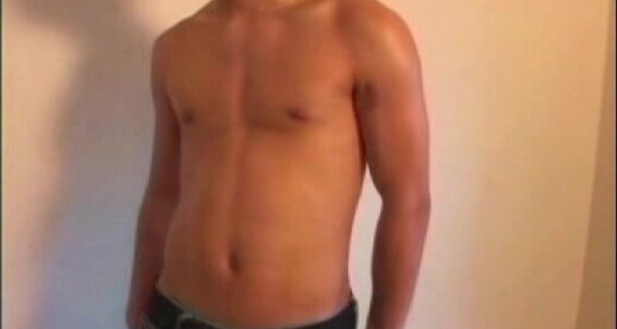Surprise! Asian boy enjoys fingering, anal and cumming hard in JO company