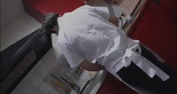 Watch these Asian boys train in cooking and get ass-blasted in a hot cumshot frenzy