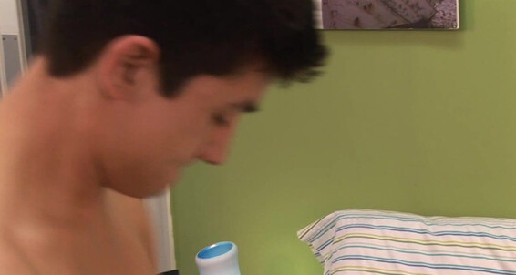 Freshmen get their tight assholes drilled by hung college guys, including Ian Lee, Paul Pratt, and Chris Riverz