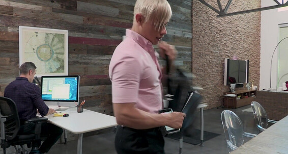 Alex Mecum & Alam Wernik get down and dirty with each other in Work It Up - Sc.1