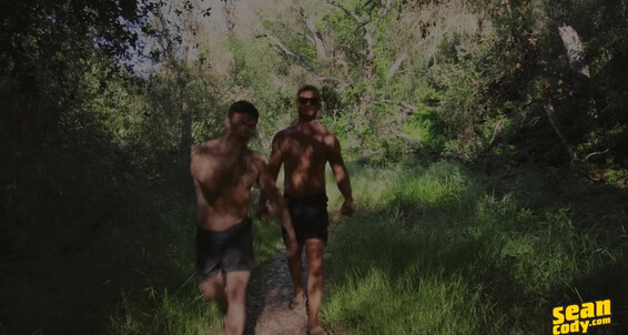 Watch Josh & Lane take on a wild bareback with a cumshot finish
