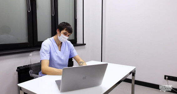 Watch patient's private medical fetish session with a hot, young, twink