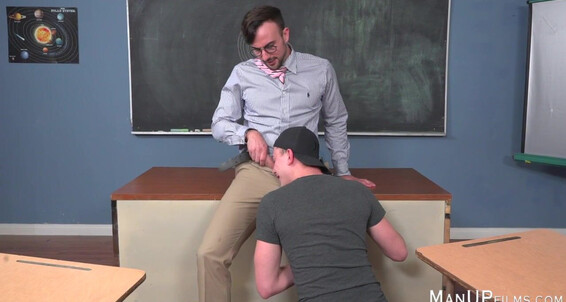 Watch Mason Lear & Zander Lane get their hairy asses rammed in a hot bareback session with Prof Mason Lear