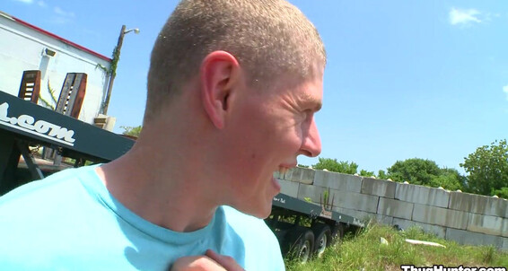 Kellah cleans up the streets with a hot load of interracial cum