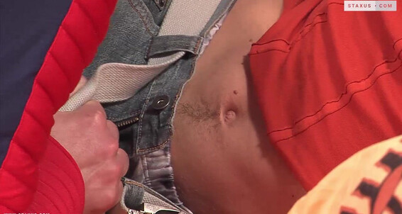 Watch as these guys get down and dirty in a wild Soccer Orgy - Scene 4