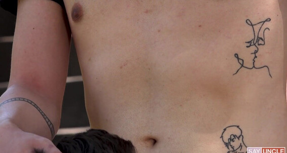 Latinos, Bareback, Big Dick, Cumshot, Anal Sex, Outdoors, Tattoos, Blowjob Stranger Running By Gay SiteRip