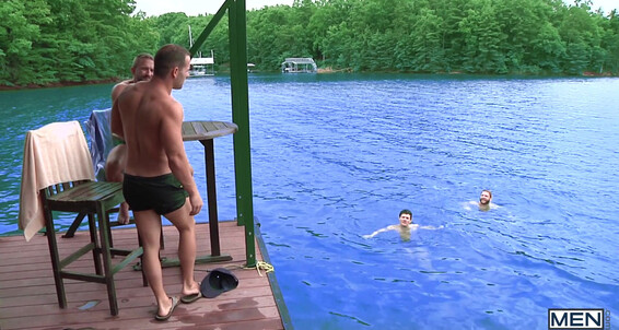 Anal, Cumshot, Dad and Son, Muscle, BlowJob, Hairy, Masturbation, Big Dick Son Swap Part 2 Gay SiteRip