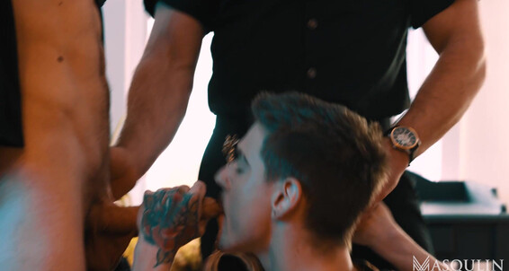 Blowjob, Bareback, Anal Sex, Rimming, Facial, Threesome, Tattoos, Cumshots, Big Dicks The Cops Want In, Part 1 Gay SiteRip