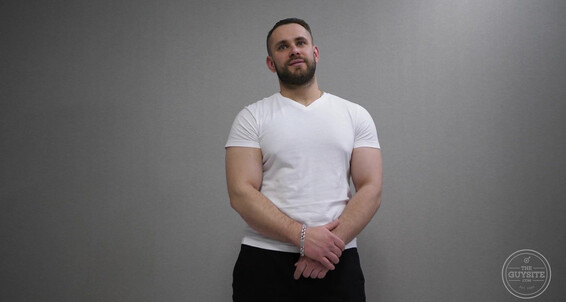 Shower, Hairy, Russian Speech, Solo, Posing, Tattoos, Hands Free Cumshots, Interview, Uncut, Masturbation, Muscles TGS0738 Big Pec Russian Gay SiteRip