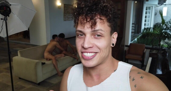 Matteo & Guilherme Machado - Bareback + BTS_2 Gay SiteRip