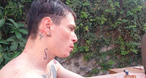 Twink, Bareback, Latino, Outdoors, Cumshots, Big Dick, Tattoos, Rimming, Blowjob, Piercing, Anal Sex House of Axxl, Pt. 3 - Numero 261 Gay SiteRip