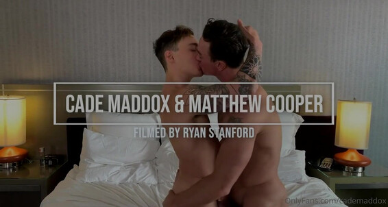 Oral, Kissing, Bareback, Muscles, Tattoos, Creampie, Anal Cade Maddox & Matthew Cooper Gay SiteRip