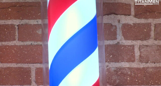 Muscles, Tattoos, Cum Eating, Facial Hair, Condom, White, Kissing, Anal, Interracial, FlipFuck, Rimming, Cum Shots, Black, Big Dicks Bennett gives Micah flip-fuck in the barbers chair Gay SiteRip