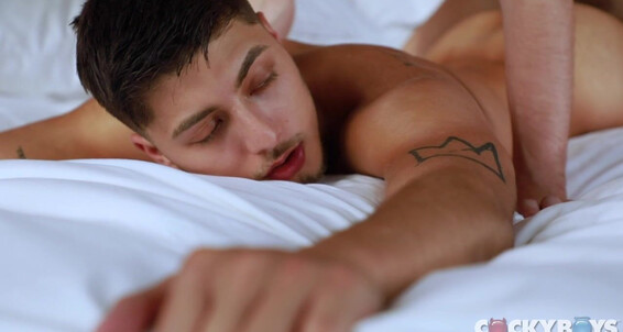 Blowjob, Fingering, Masturbation, Bareback, Big Dicks, Latinos, Kissing, Anal Sex, Cumshots, Muscles, Rimming, Tattoos Angel Rivera & Zach Astor Gay SiteRip