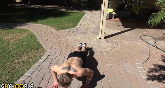Gayhoopla Gh Blonde Jock Alan Cooper Jerks His Uncut Cock