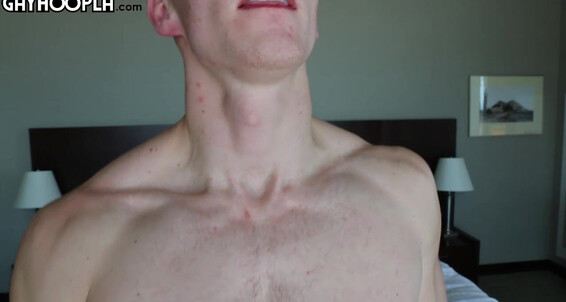 Gayhoopla Gh Blonde Stud Kane Bryant Jerks His Cock
