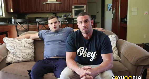Gayhoopla Gh Buck Carter And Derek Jones Muscle Jock Flip Flop Fuck