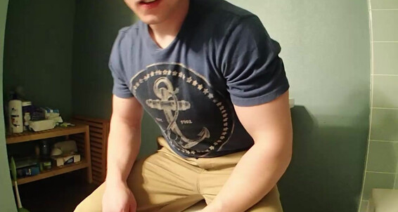 Gayhoopla Gh Collin Simpson Jerks His Cock And Cums Part