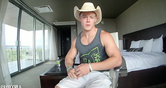 Gayhoopla Gh Cowboy Colt Mcclaire Jerks Off