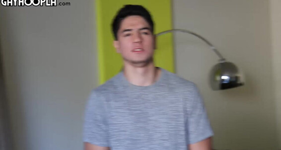 Gayhoopla Gh Fit Jock Lucas Garza Jerks His Uncut Cock