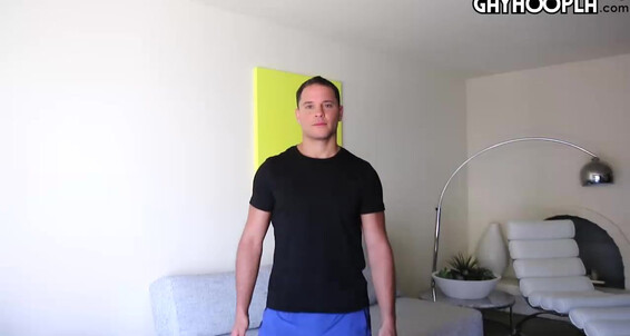 Gayhoopla Gh Gym Jock Nicholas Prat Jerks And Cums