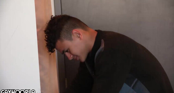 Gayhoopla Gh Jerry Cabrera Jerks His Uncut Cock