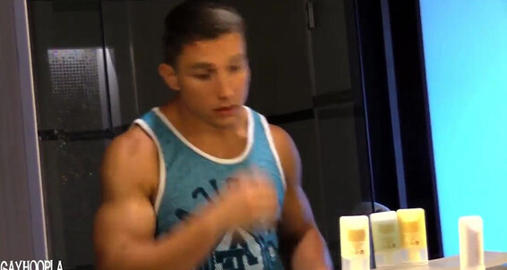 Gayhoopla Gh Muscle Man Ajay Laws