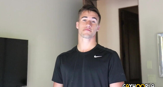 Gayhoopla Gh Myles Brownlee Jerks His Cock And Cums