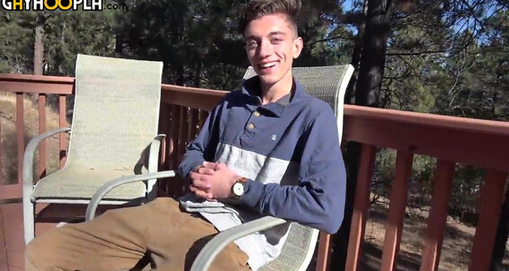 Gayhoopla Gh New College Twink Jonas Drift Jerks His Cock