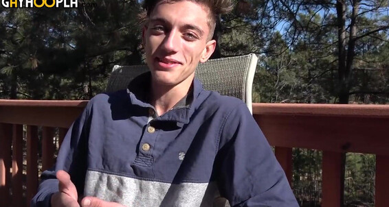 Gayhoopla Gh New College Twink Jonas Drift Jerks His Cock
