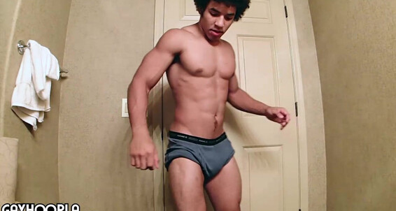 Gayhoopla Gh Ripped Teen Fitness Stud Lorenzo Joseph Part