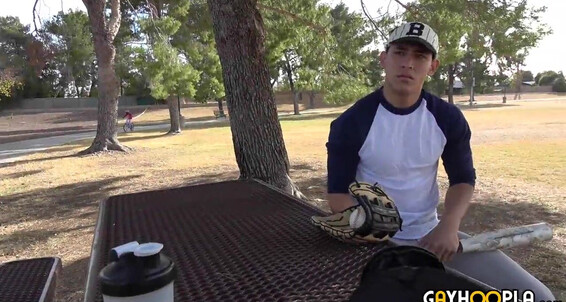 Gayhoopla Gh Uncut Baseball Jock Eric Cantor Jerks Off