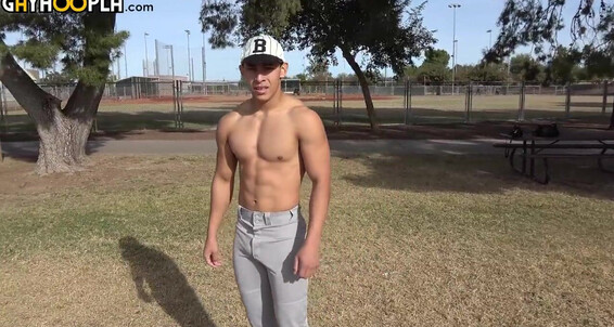 Gayhoopla Gh Uncut Baseball Jock Eric Cantor Jerks Off
