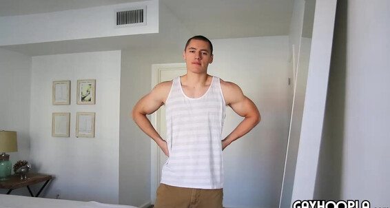 Gayhoopla Gh Uncut Jock Vince Cruz Jerks Off And Cums