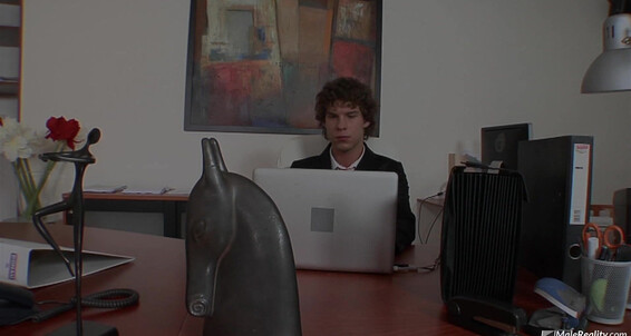 Malereality Mr Office Twinks Scene Benito Moss Julian Tomlinson