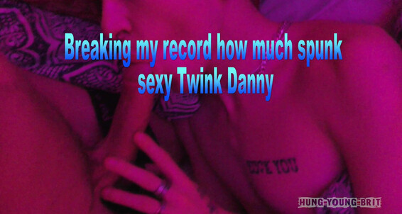 Hungyoungbrit Breaking My Record Of How Much I Spunk In Night Danny Twink