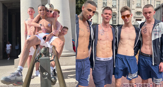Hungyoungbrit Mental Fuck Frenzy At Cardiff Pride With Gorgeous Cocky Welsh Real Life Kick Boxer Cocky Welsh Boxer Danny Twink Jake Ryder S Reece Mckenzie Tim Gottfrid