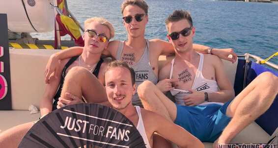 Hungyoungbrit Hyb Lads Sent Collect Cum Sex Crazed Public Bb Boat Party Cum Saved Boy Danny Twink Reece Mckenzie