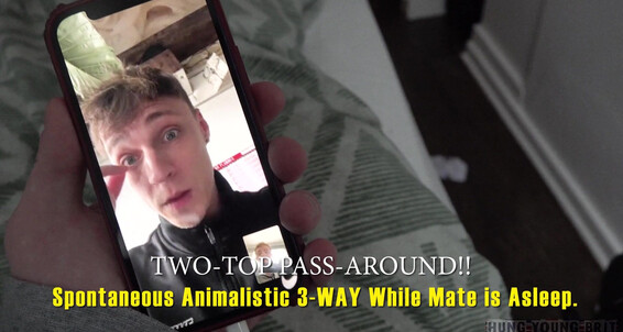 Hungyoungbrit Two Top Passaround Spontaneous Animalistic Way While Mate Is Asleep Luke Ford Oliver Levi Tim Gottfrid