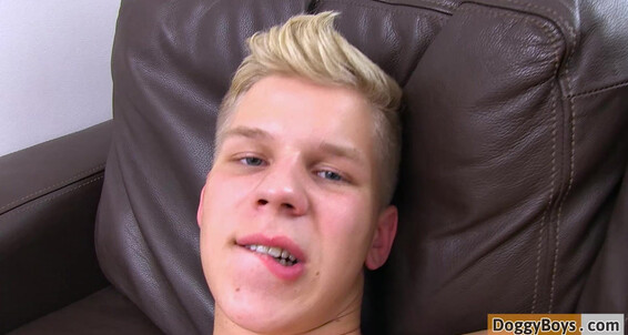 Blond Twink Boy S First Time On Video Bert Meyer P