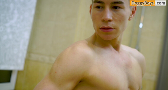 Muscle Boy Squirts Hot Cum Carlos Jorge P