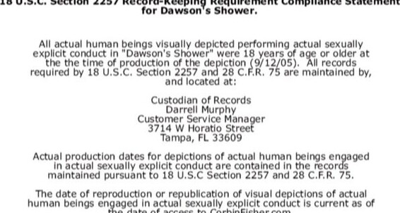 Corbinfisher Acm Dawson S Shower